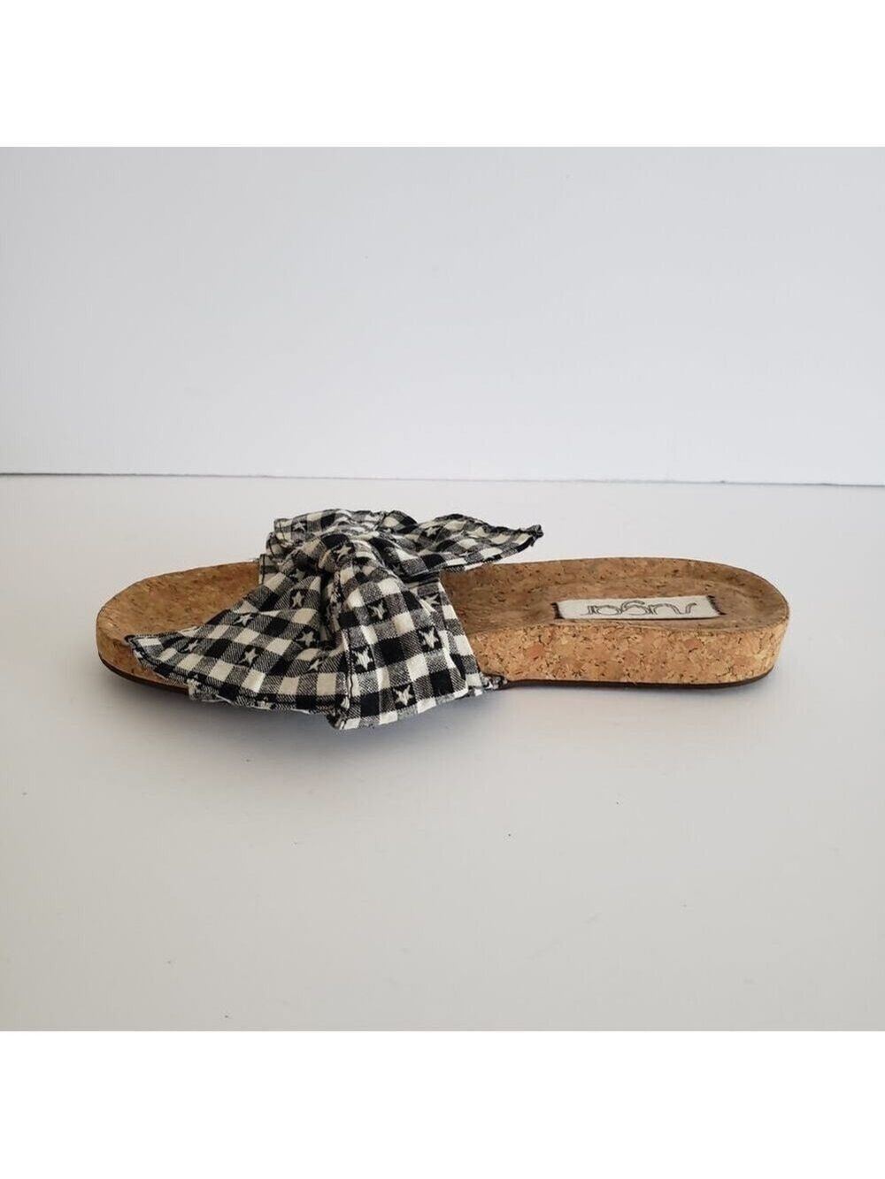 Sugar Xenonc Womens Bow Slip On Flat Sandals Size 8.5 - Picture 3 of 8